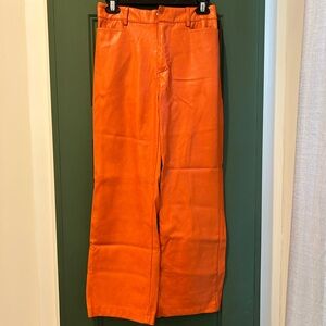 Avec Les Filles Anthropologie Faux Leather Pants